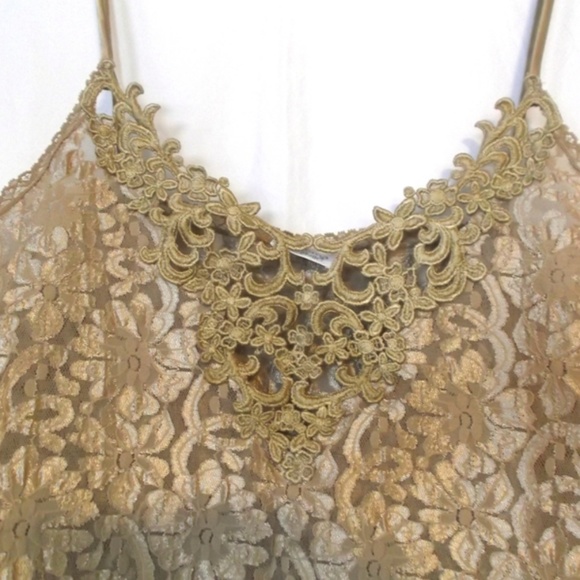 Camisol / Lingerie ~ Gorgeous Taupe in Full Lace ~ - Picture 6 of 7